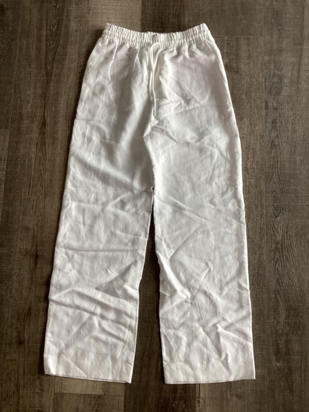 Aritzia Wilfred linen blend pants with pockets